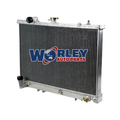 3Wolrey Aluminum Radiator Fits Mitsubishi TRITON MK 3.0L 6Cyl V6 10/1996-6/2006 1997 1998 1999 2000 2001 2002 2003 2004 2005