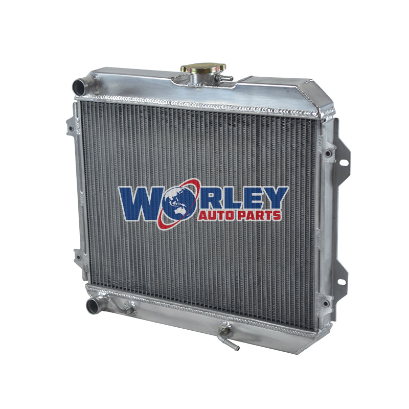 3Wolrey Aluminum Radiator Fits Toyota Corona ST141 2.0L 1983-1987 1984 1985 1986 AT