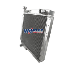 3Wolrey Aluminum Radiator Fits Toyota Land Cruiser BJ40/BJ41/BJ43/BJ44 B 3.0/3.2 DIESEL 1974-1980 1975 1976 1977 1978 1979