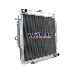 3Wolrey Aluminum Radiator Fits Toyota Land Cruiser Landcruiser 75 Series HZJ75 1990-2001 1991 1992 1993 1994