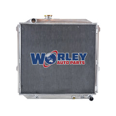 3Wolrey Aluminum Radiator Fits Toyota Land Cruiser Prado KZJ90 KZJ95 3.0 Diesel 1996-2002  1997 1998 1999 2000 2001