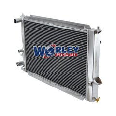 3Wolrey Aluminum Radiator for Audi S4 Type 4A C4 2.2L 20V Turbo L5 M/T 1991 -1994 1992 1993