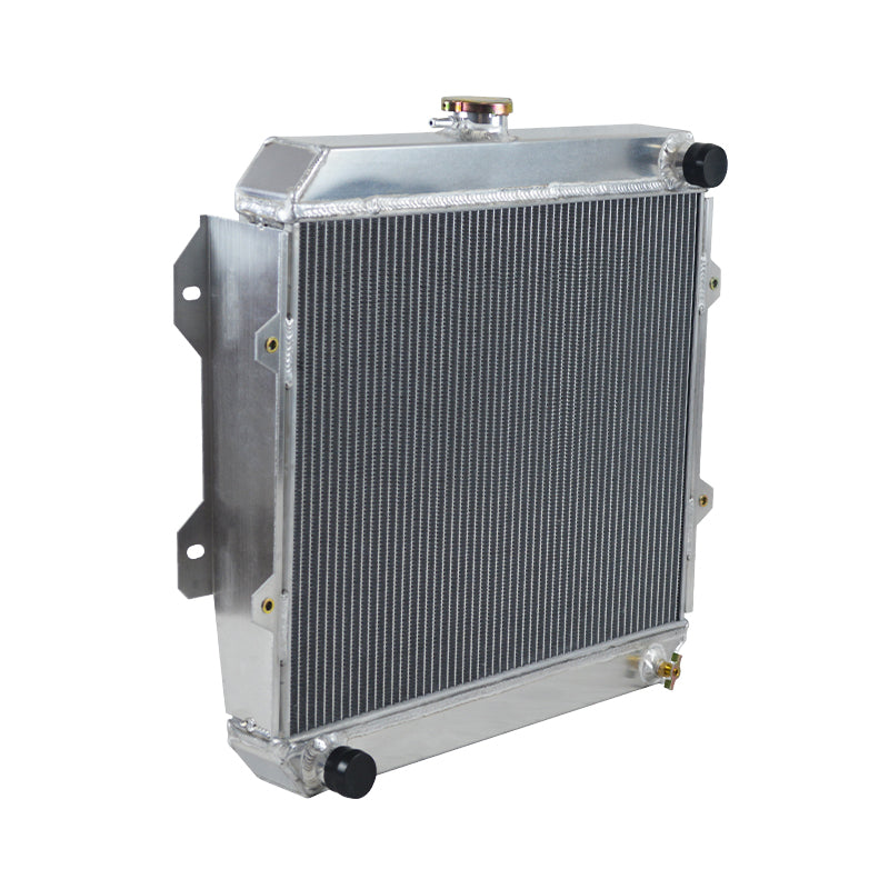 3Worley Aluminum Radiator With Fan Shroud Kit Fits 88-97 TOYOTA Petrol HILUX RN85 YN85 1.8L/2.0L/2.2L/2.4L Petrol