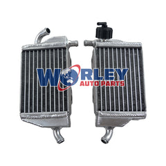 3Worley Aluminum Radiator For KTM 65 SX 2016 2017 2018 2019 2020 2021