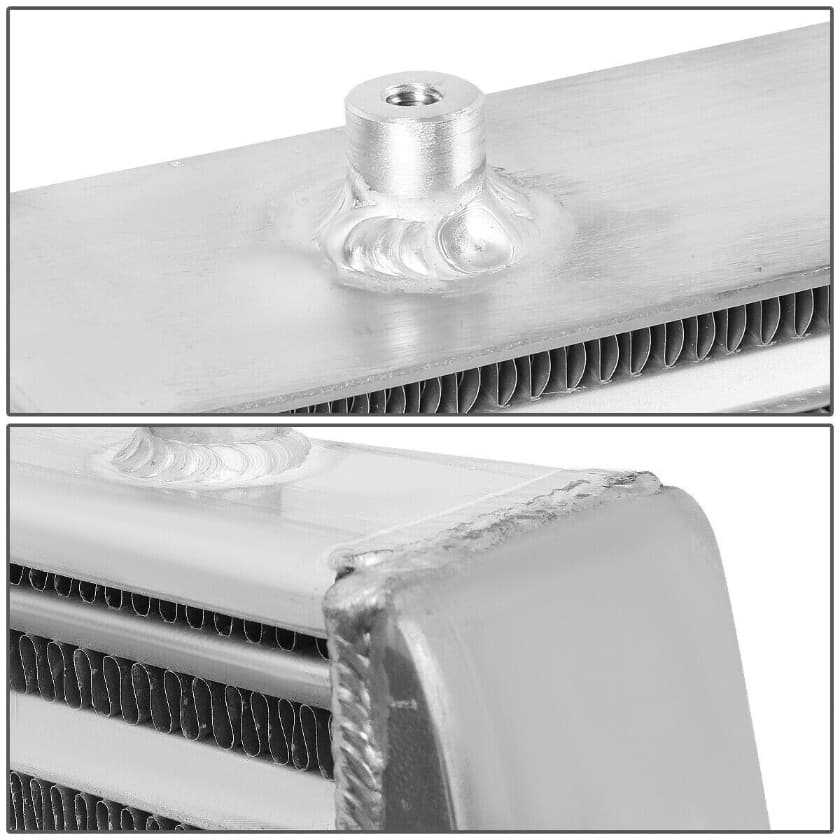 Worely 600x300x70mm Universal FMIC Aluminum Turbo Intercooler 3" Inlet/Outlet 76mm