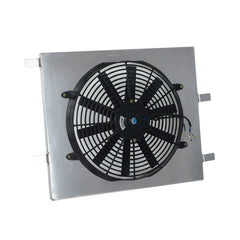 4Worley Aluminum Radiator Fan 4Shroud Kit Fits  2011-2017 2016 2015 Nissan Juke 2018 2019 Sentra 1.6L MT