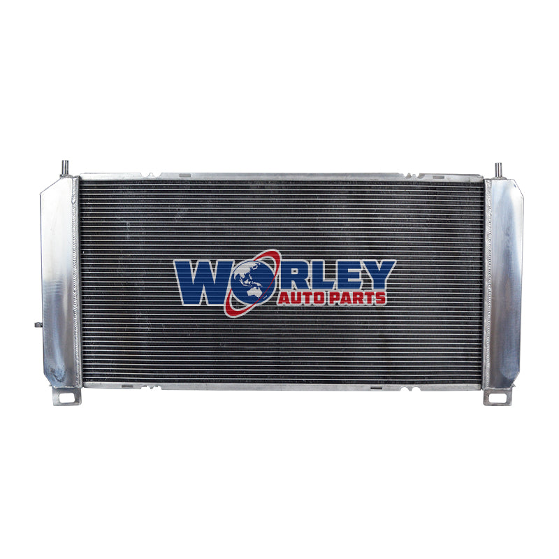 4Wolrey Aluminum Radiator FOR 1999-2014 SILVERADO SIERRA TAHOE YUKON 2000 2001 2002 2003