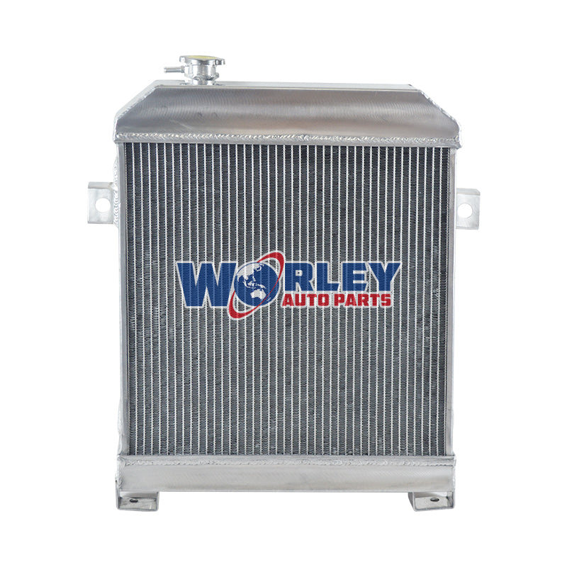 4Wolrey Aluminum Radiator FOR JAGUAR MARK 2 MK2 MK II DAIMLER 2.5 V8; V8-250 AT 1962-1967 AT