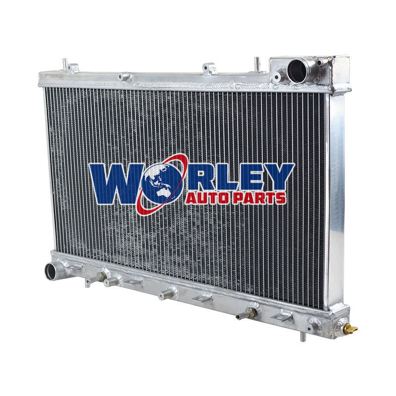 4Wolrey Aluminum Radiator FOR Subaru Forester GT SF5 EJ202 EJ205 2.0 16V Turbo 1997-2002 AT 1998 1999 2000 2001