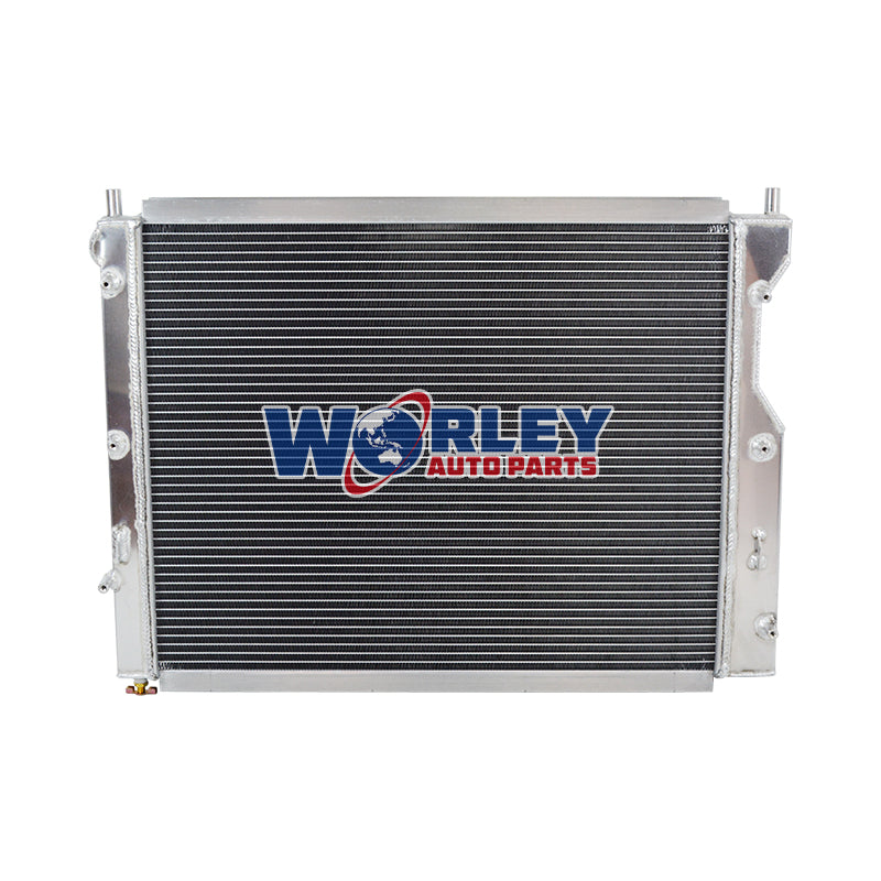 4Wolrey Aluminum Radiator Fit 2005-2014 Ford Mustang 3.7L 4.0L 4.6L 5.0L V6 V8 CU2789 2006 2007 2008 2009 2010 2011 2012 2013