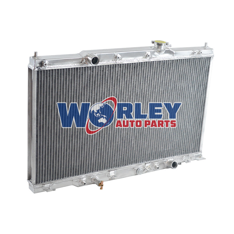4Wolrey Aluminum Radiator Fit Honda 2002-2006 CR-V / 2003-2006 Element 2.4L L4 2004 2005