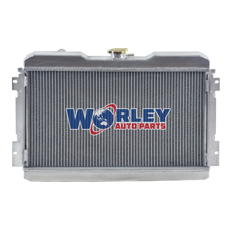 4Wolrey Aluminum Radiator Fit Nissan 720 1983-1986 2.4L 2.0L L4 SPAWON 1984 1985
