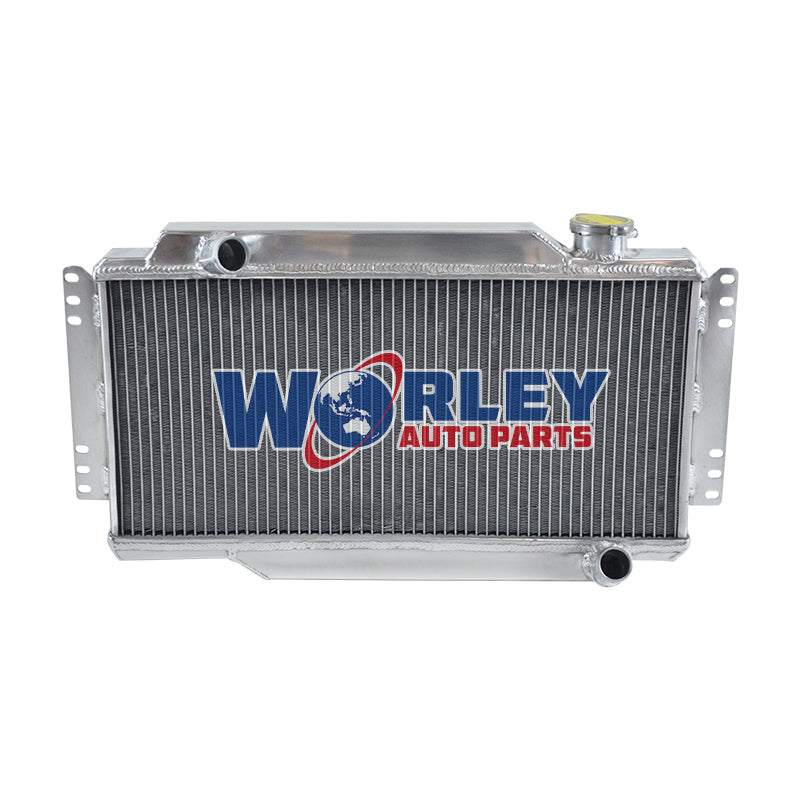 4Wolrey Aluminum Radiator Fit TRIUMPH SPITFIRE MARK III/IV/1500 1964-1978 1965 1966 1967 1968 1969 1970