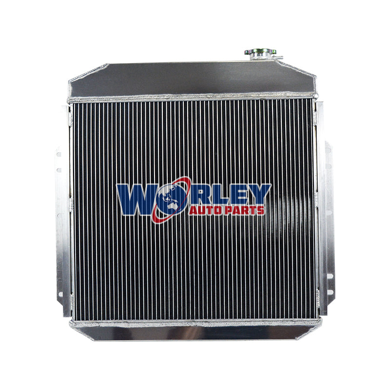 4Wolrey Aluminum Radiator Fits 1953 1954 1955 1956 FORD TRUCK PICKUP F-100 FLATHEAD V8