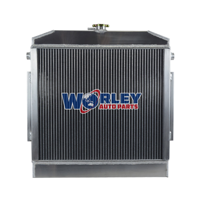 4Wolrey Aluminum Radiator Fits 1968-1977 Mercedes-Benz W114 230 250 280 250/280C;W115 230 220/240D 1969 1970 1971 1972 1973 1974