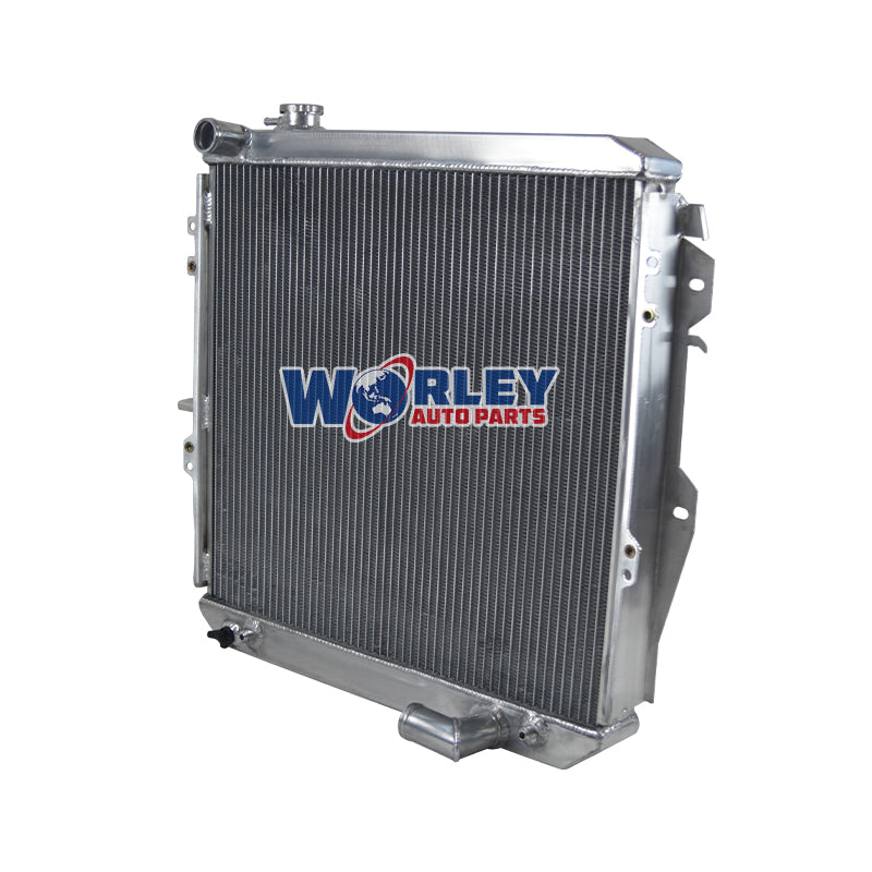 4Wolrey Aluminum Radiator Fits 1988-1997 Toyota Hilux LN106 LN107 LN111 Diesel AT