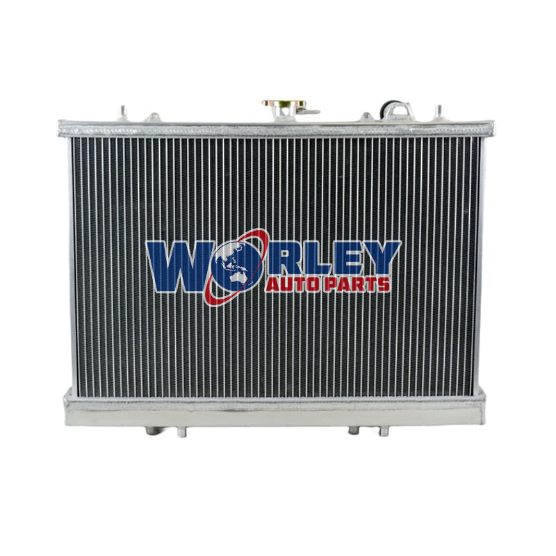 4Wolrey Aluminum Radiator Fits 1996-2006 Mitsubishi Triton MK 2.4L Petol 2.8L Diesel 1997 1998 1999 2000 2001 2002 2003 2004