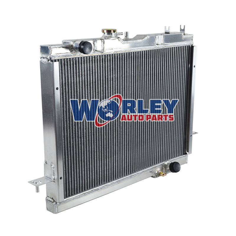 4Wolrey Aluminum Radiator Fits 2009-2016 Great Wall V240 K2 Nt Rr 2.4L 4cyl Petrol MT 2010 2011 2012 2013 2014 2015