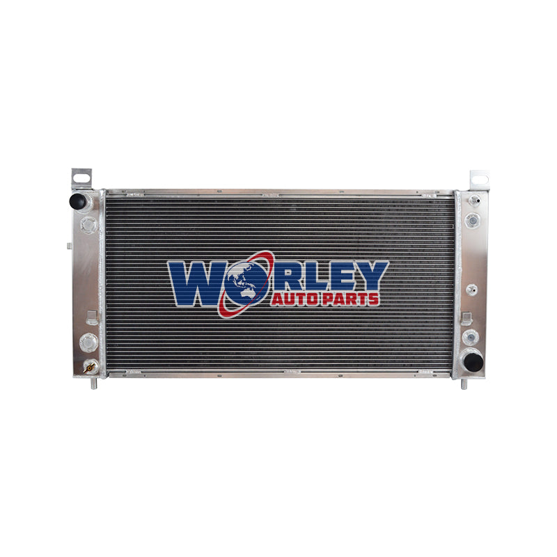 4Wolrey Aluminum Radiator Fits  Chevrolet Silverado 1500 2500 3500 4.8L 5.3L 6.0L V8 