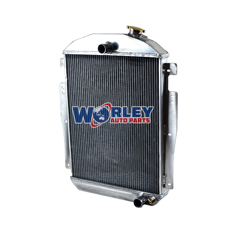 4Wolrey Aluminum Radiator Fits Chevy/GMC pickup/truck W/Small Block 350 V8 1937-1938 MT