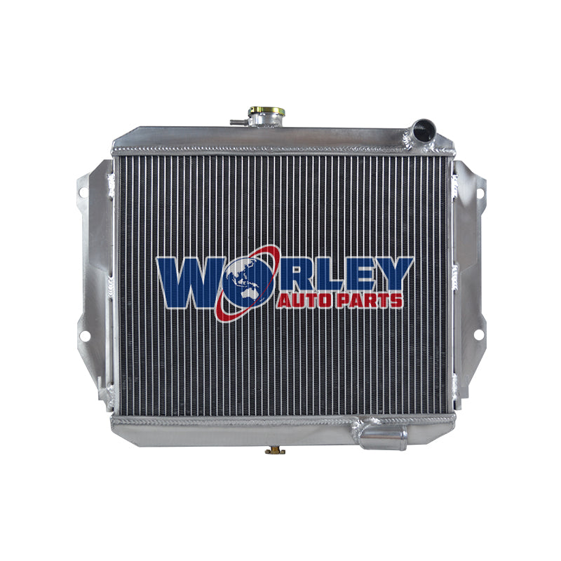 4Wolrey Aluminum Radiator Fits DAIHATSU ROCKY F7 F8 2.8D 2.8TD DL DLT manual 1985 on