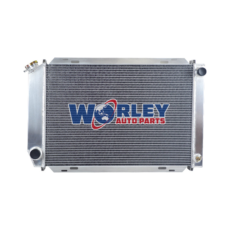 4Wolrey Aluminum Radiator Fits FORD MUSTANG MANUAL MT 1979-1993 1980 1981 1982 1983 1984
