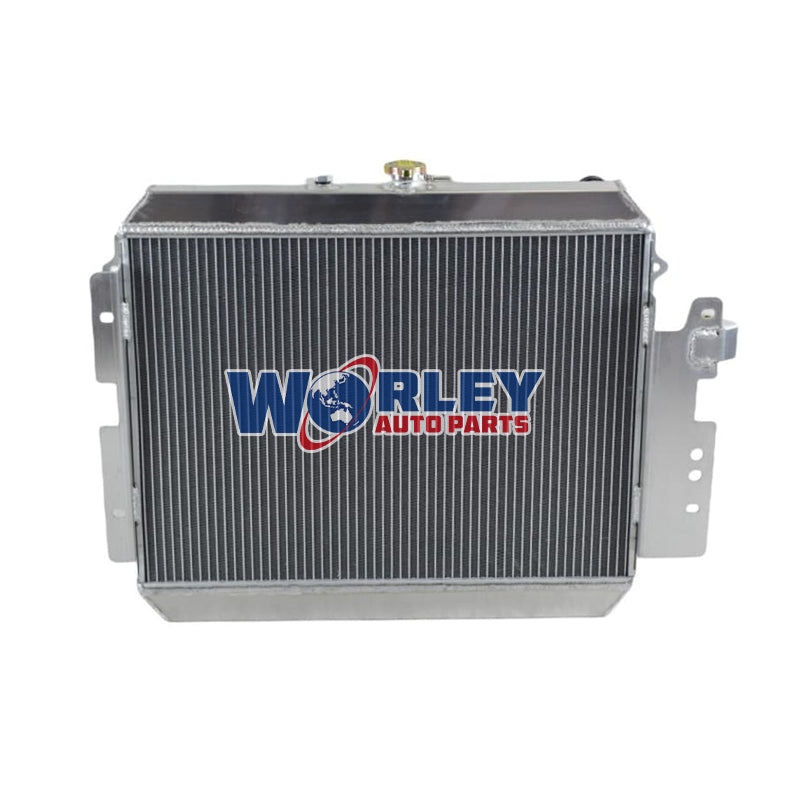 4Wolrey Aluminum Radiator Fits Ford Courier PC Mazda B-Series UF 2.0L 2.2L 2.6L 4cyl 1981-1992 MT 1982 1983 1984 1985 1986 1987 1988 1989