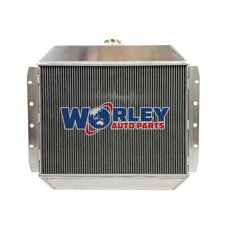 4Wolrey Aluminum Radiator Fits Ford F100 F250 F350 V8 1967-1981 1968 1969 1970 1971 1972 1973 1974 1975