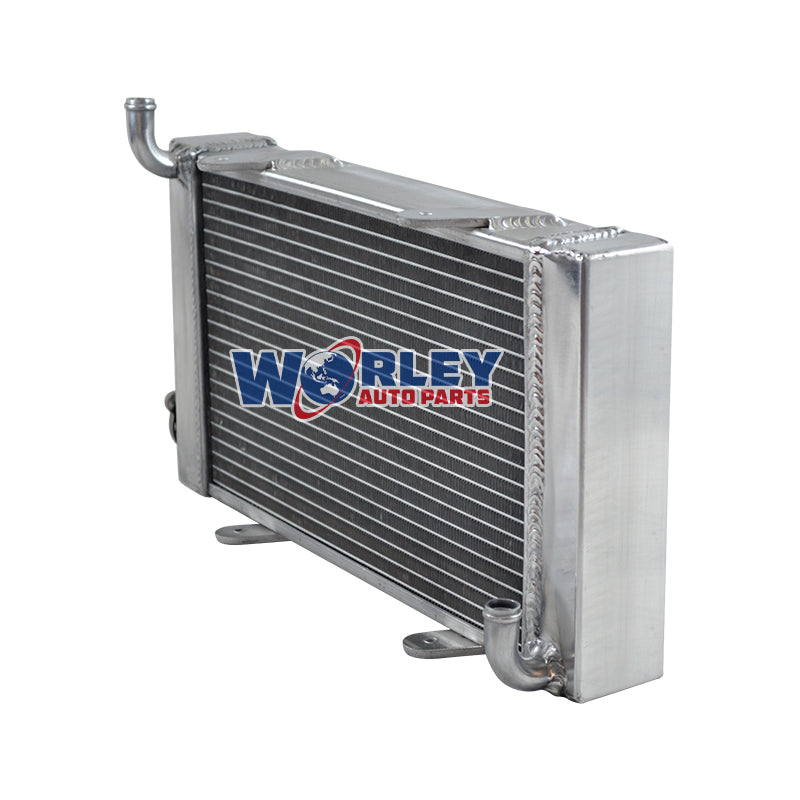 4Wolrey Aluminum Radiator Fits Go Kart go-kart karting 17.6" x 9" x 2.1"