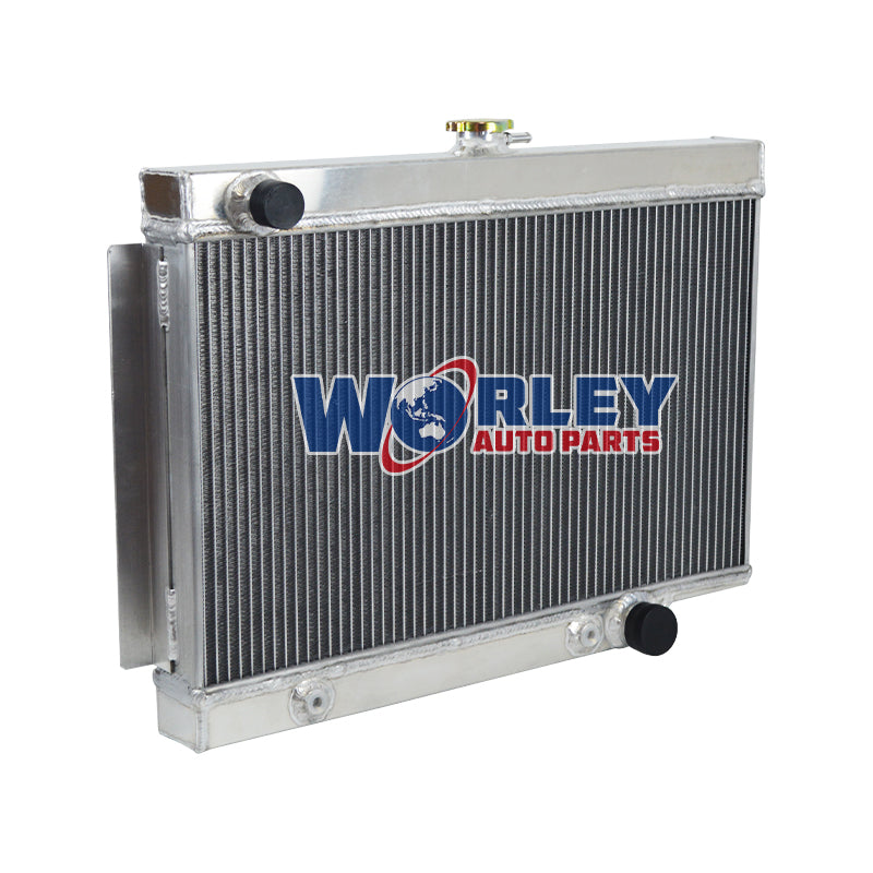 4Wolrey Aluminum Radiator Fits HOLDEN EJ/EH 179 2.9L L6 1962-1965 1963 1964 Aluminum Alloy Radiator AUTO