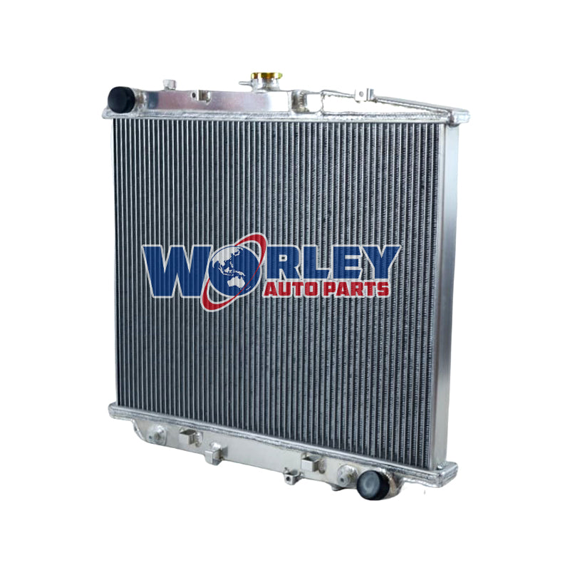 4Wolrey Aluminum Radiator Fits Holden Jackaroo UBS Series 3 V6 Petrol Diesel 02/1998-12/2003 1999 2000 2001 2002