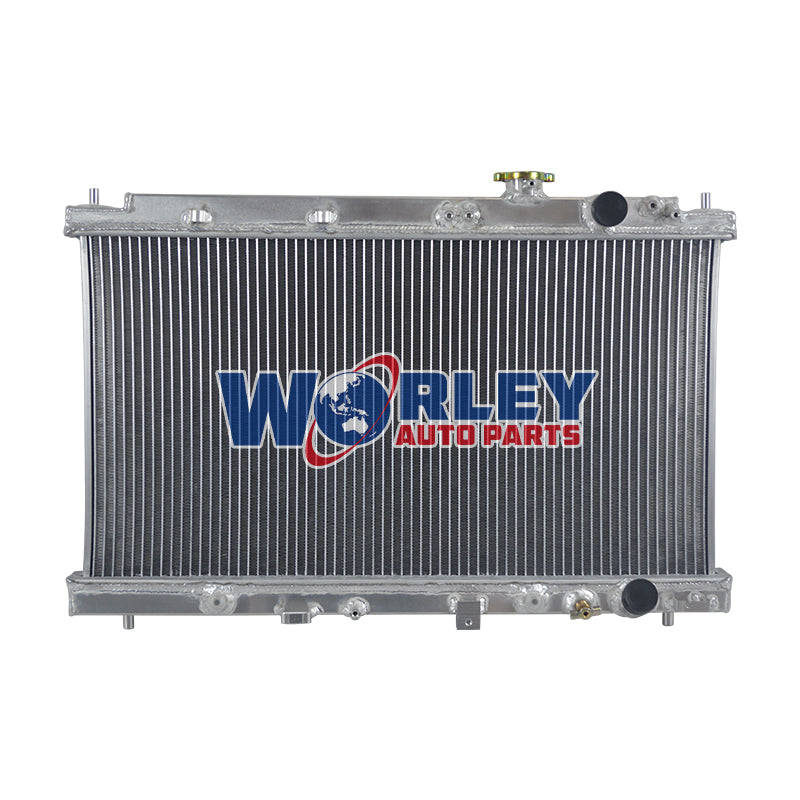 4Wolrey Aluminum Radiator Fits Honda Integra Acura DC2 B18 GSR RS LS 1994-2001 1995 1996 1997 1998 1999 2000