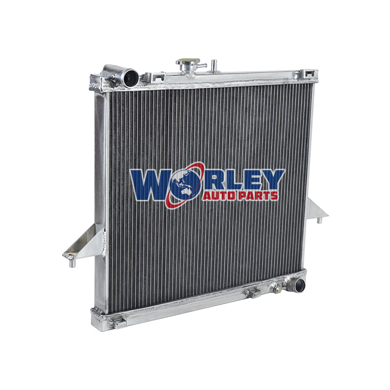 4Wolrey Aluminum Radiator Fits Isuzu/Chevy D-MAX,Holden Rodeo 2.5TDI/RA3.0 Manual M/T