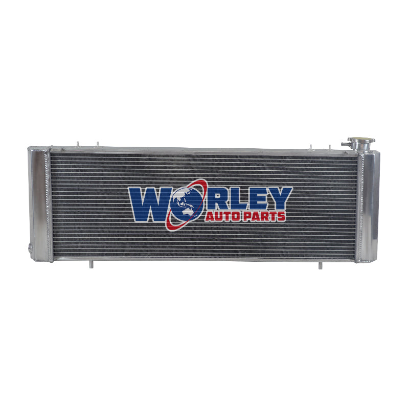 4Wolrey Aluminum Radiator Fits Jeep Cherokee XJ 2.5 4.0 trans cooler driver side 1991-2001