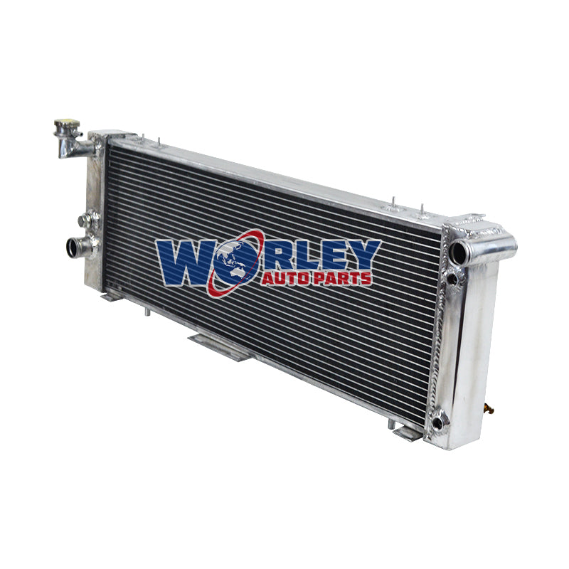 4Wolrey Aluminum Radiator Fits  Jeep Cherokee XJ 4.0L Right Hand Drive 1994-2001 AT 1995 1996 1997 1998 1999