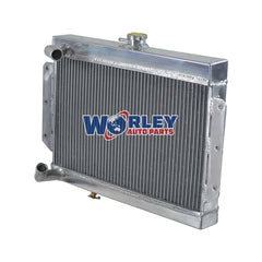 CJ Classics Mustang Aluminum Radiator 2 Row With Transmission Cooler V8 Automatic 1965-1966 CJ Classics Mustang Aluminum Radiator 2 Row With Transmission Cooler V8 Automatic 1965-1966