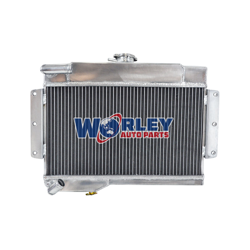 4Wolrey Aluminum Radiator Fits MG MGB GT/ROADSTER TOP-FILL 1968-1975  1969 1970 1971 1972 1973 1974