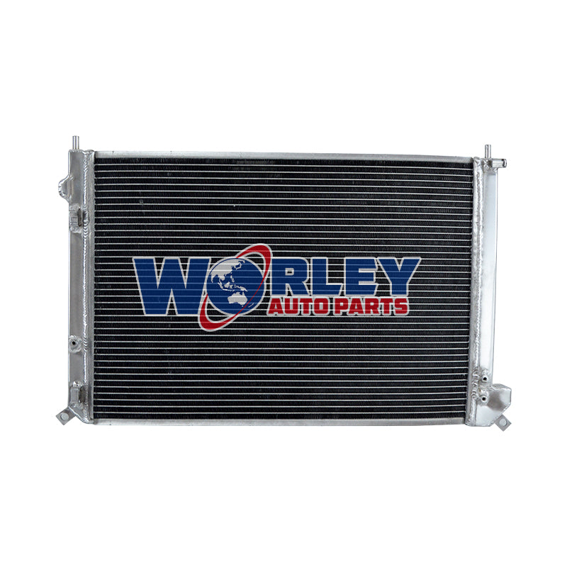 4Wolrey Aluminum Radiator Fits Mini One Cooper R50 R52 1.4L/1.6L L4 Non-Turbo W/AC 2002-2006