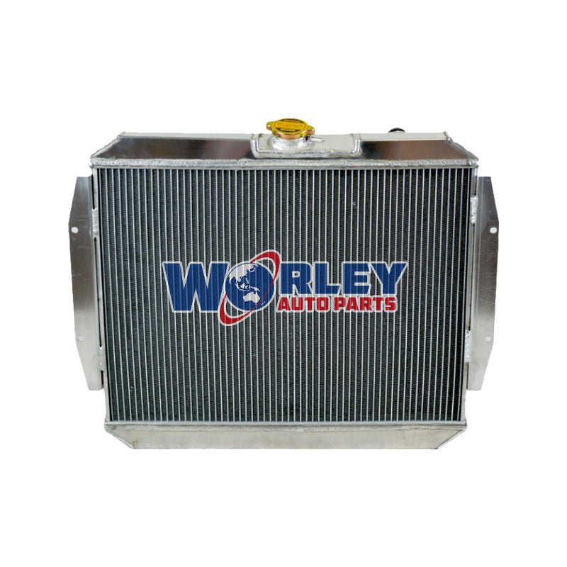 4Wolrey Aluminum Radiator Fits Mitsubishi TRITON 3L ME/ MF/ MG/ MH/ MJ 10/1986-9/1996 1987 1988 1989 1990 1991