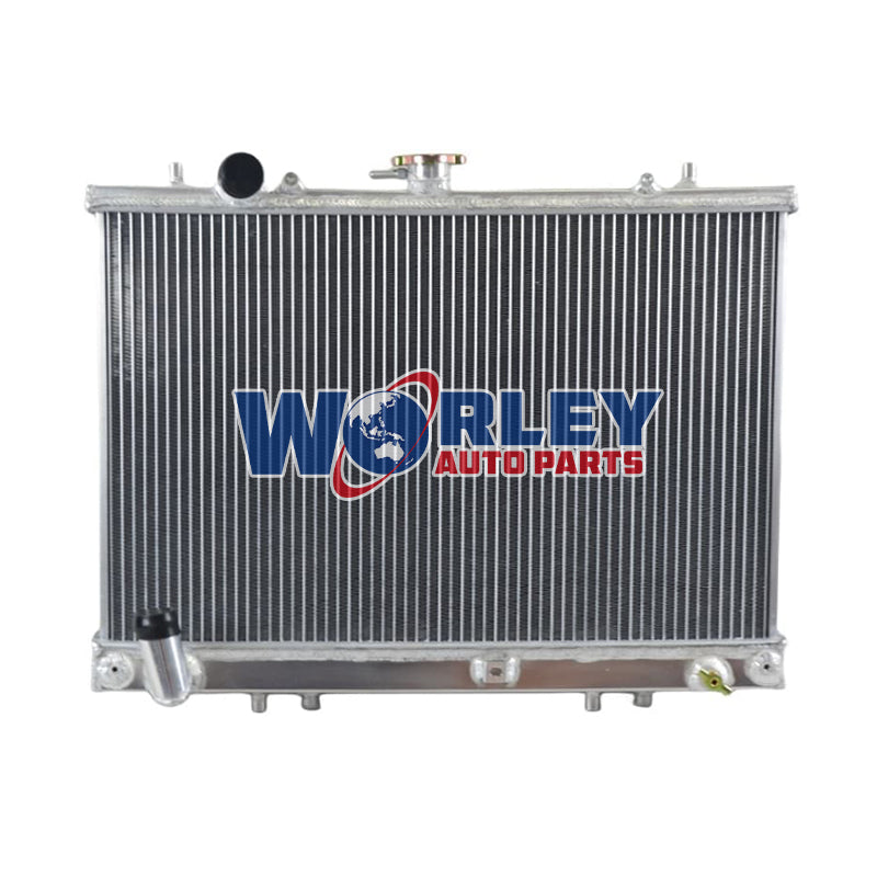 4Wolrey Aluminum Radiator Fits Mitsubishi TRITON MK 3.0L 6Cyl V6 10/1996-6/2006 1997 1998 1999 2000 2001 2002 2003 2004 2005