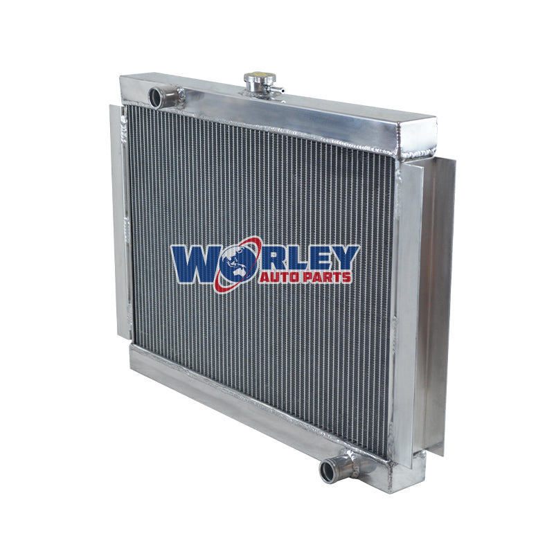 4Wolrey Aluminum Radiator Fits Nissan Datsun 280Z 280ZX MT 1975-1983 1976 1977 1978 1979 1980 1981 1982