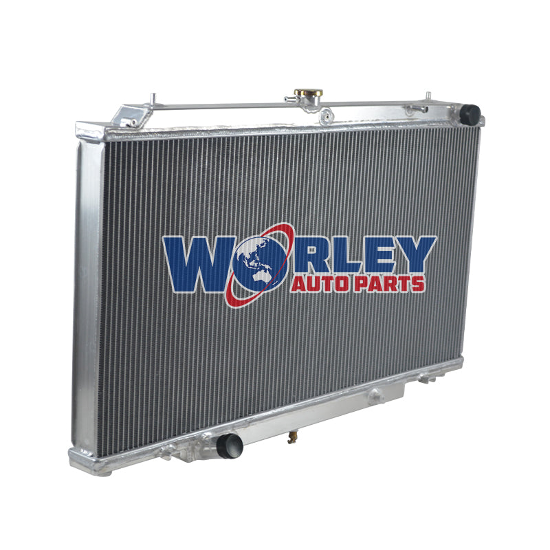 4Wolrey Aluminum Radiator Fits Nissan PATROL Y61 GU 2.8 3.0 RD28 ZD30 CR diesel AT