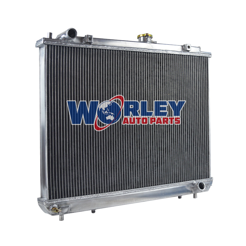 4Wolrey Aluminum Radiator Fits Pajero Montero Shogun NM NP NS NT 2.8 3.2 Diesel V6 AT