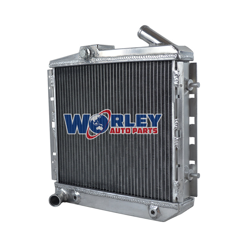 4Wolrey Aluminum Radiator Fits RENAULT 5 SUPER 5/R5 9/11 GT TURBO AT 1985-1991 1986 1987 1988 1989 1990