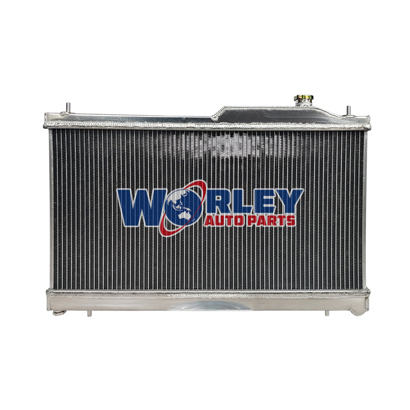 4Wolrey Aluminum Radiator Fits Subaru Impreza WRX STI & Legacy 2.0L 2.5L MT 2008-2018 2009 2010 2011 2012 2013 2014 2015 2016 2017