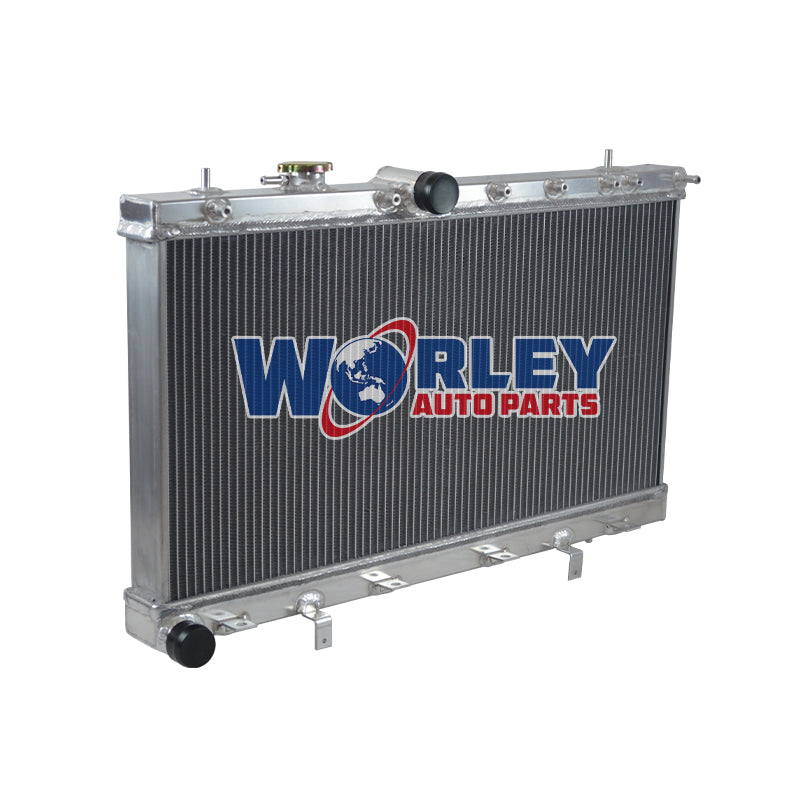 4Wolrey Aluminum Radiator Fits Subaru Impreza Wrx STI GDB GDA GD 2002-2007 2003 2004 2005