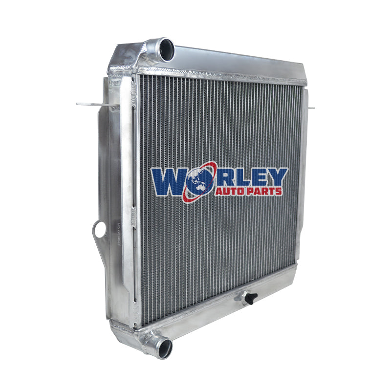 4Wolrey Aluminum Radiator Fits TOYOTA LAND CRUISER BJ70/BJ71/BJ73/BJ74/BJ75 3.4L 3B 1984-1989 1985 1986 1987 1988