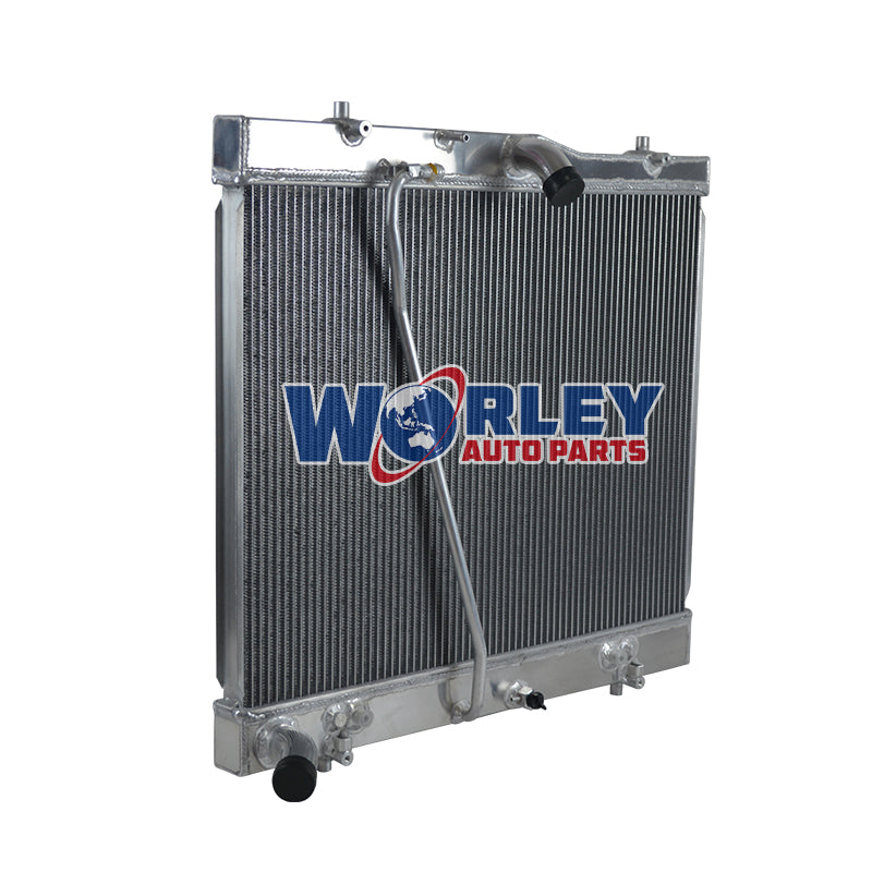 4Wolrey Aluminum Radiator Fits Toyota Hiace 2.7L LWB/TRH Petrol AT/MT 2005+ Auto Manual
