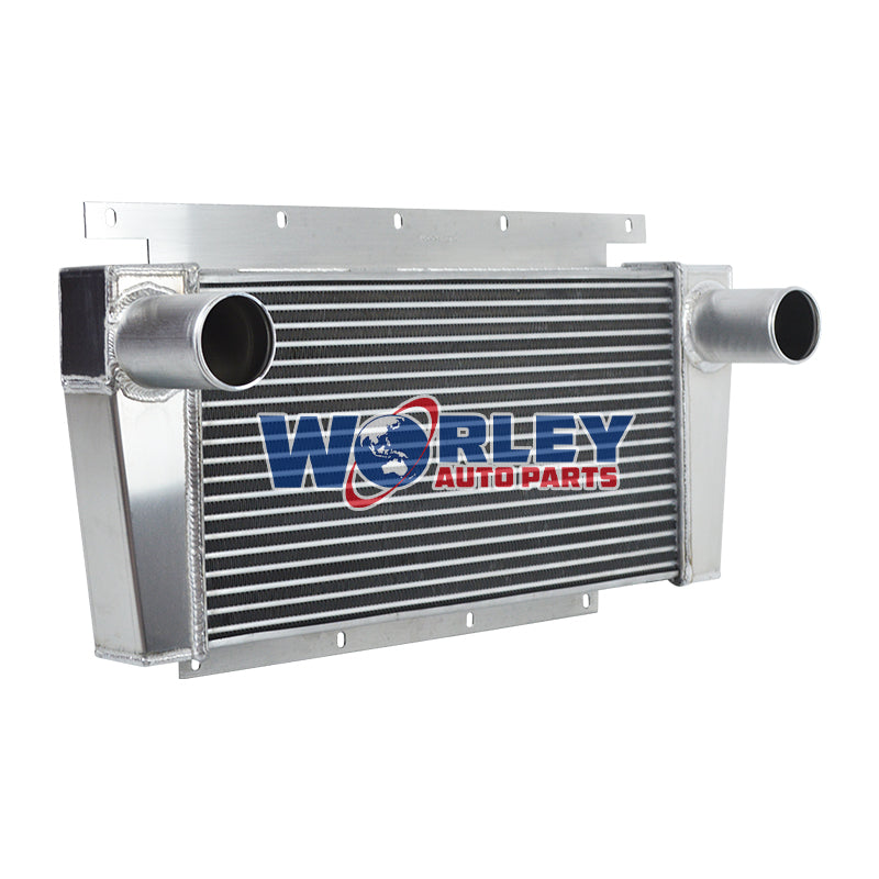 4Wolrey For 1990-2006 International Navistar 4000 Series Truck Aluminum Intercooler 1991 1992 1993 1994 1995 1996