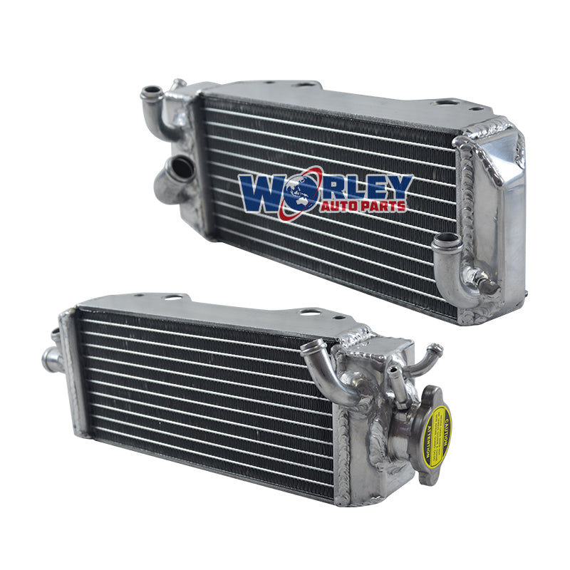 4Worley Aluminum Radiator FOR SUZUKI RM125T RM125V RM 125 T/V MODEL 2-STROKE 1996-1997